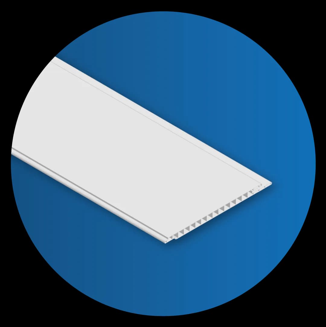 Plafon PVC Machihembrado Top Top 25cm x 5.80m