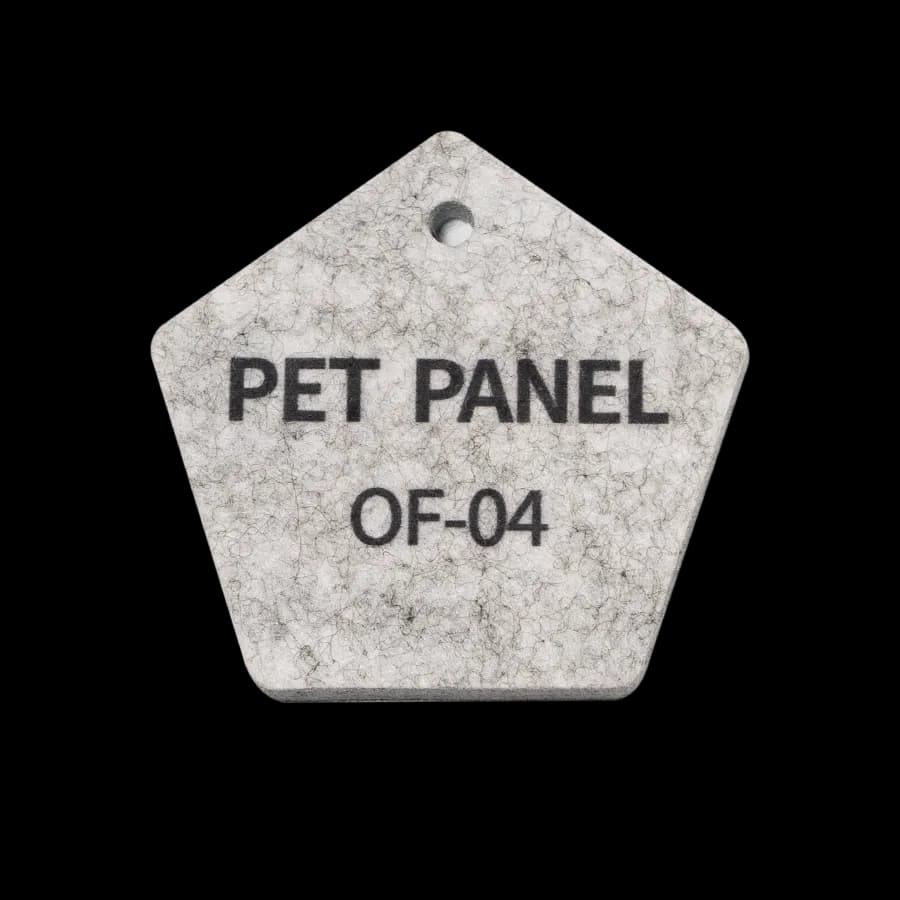 Panel Poliester 1.22 x 2.44 x9mm Color OF04 - Gris Claro