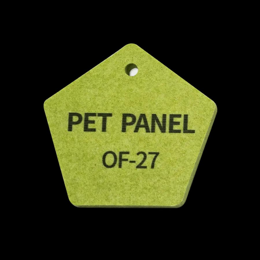 Panel Poliester 1.22 x 2.44 x9mm Color OF27 - Verde Claro