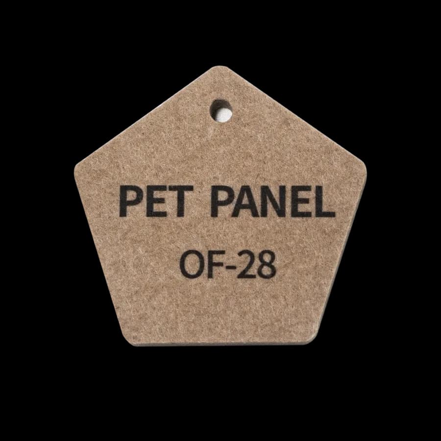 Panel Poliester 1.22 x 2.44 x9mm Color OF28 - Crema