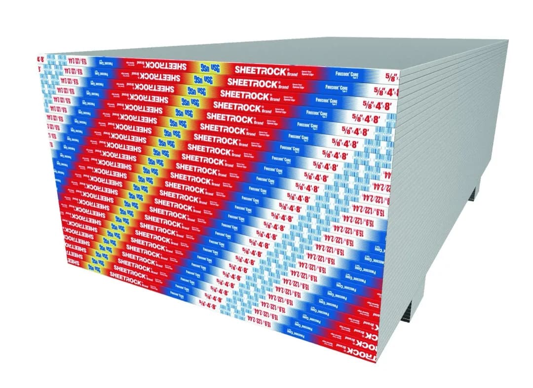 Plancha Tipo X de yeso  4' x 8' - 5/8" (E58FC08)