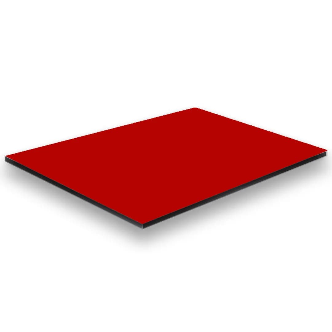 Plancha ACM China Petrol Red 1.22m x 2.44m - 4mm (OST103)