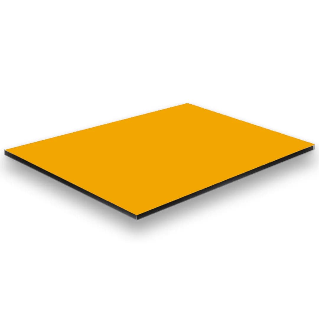 Plancha ACM Chromium Yellow 1.22m x 2.44m - 4mm (OST232)